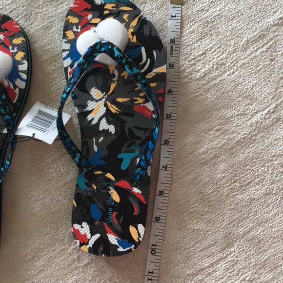 🆕 NWT Vera Bradley Flip Flops - Splash Floral - Picture 6 of 6